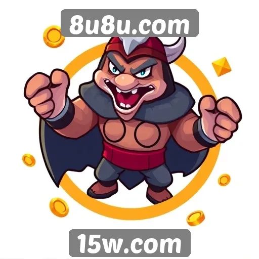 Variedade de jogos oferecidos no 8u8u.com